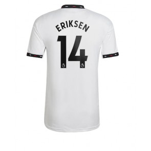 Manchester United Christian Eriksen #14 Bortatröja 2022-23 Kortärmad